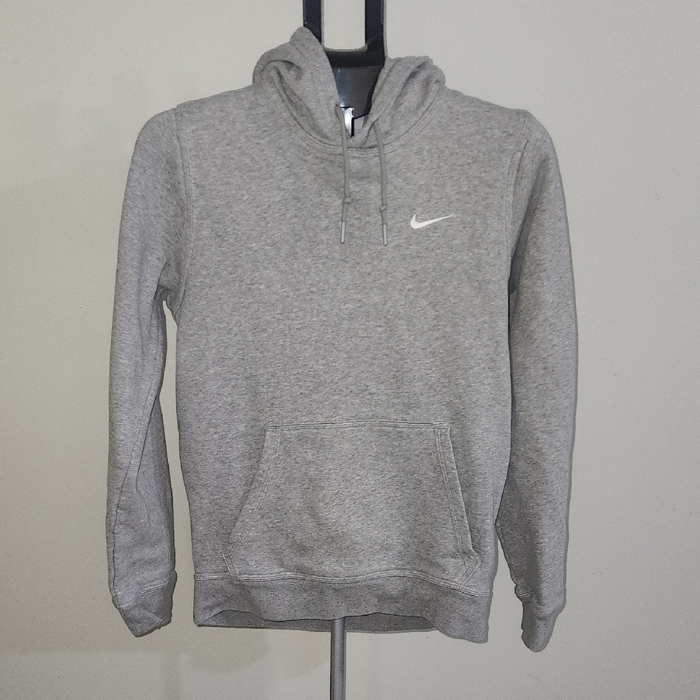 Nike Men's Heather Gray Hoodie. Size Small.